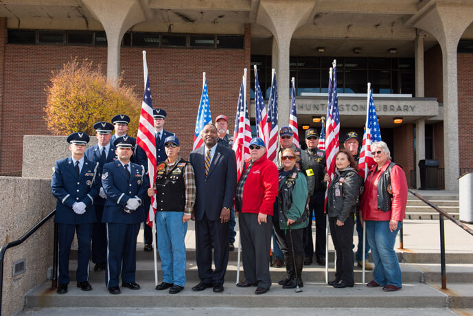 Honoring Veterans with the Student Veteran Association
