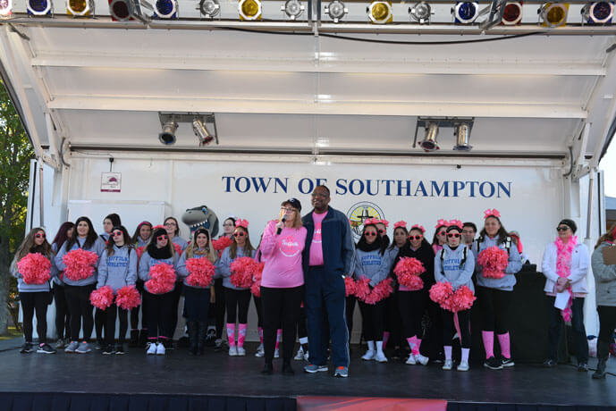 Suffolk Hosts Thousands for Breast Cancer Walk at Eastern Campus