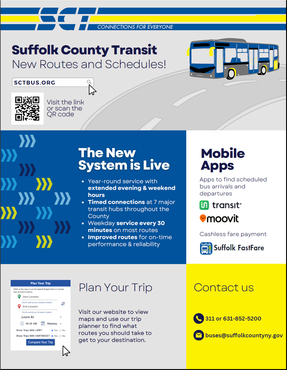 Suffolk Transit Schedule (English)