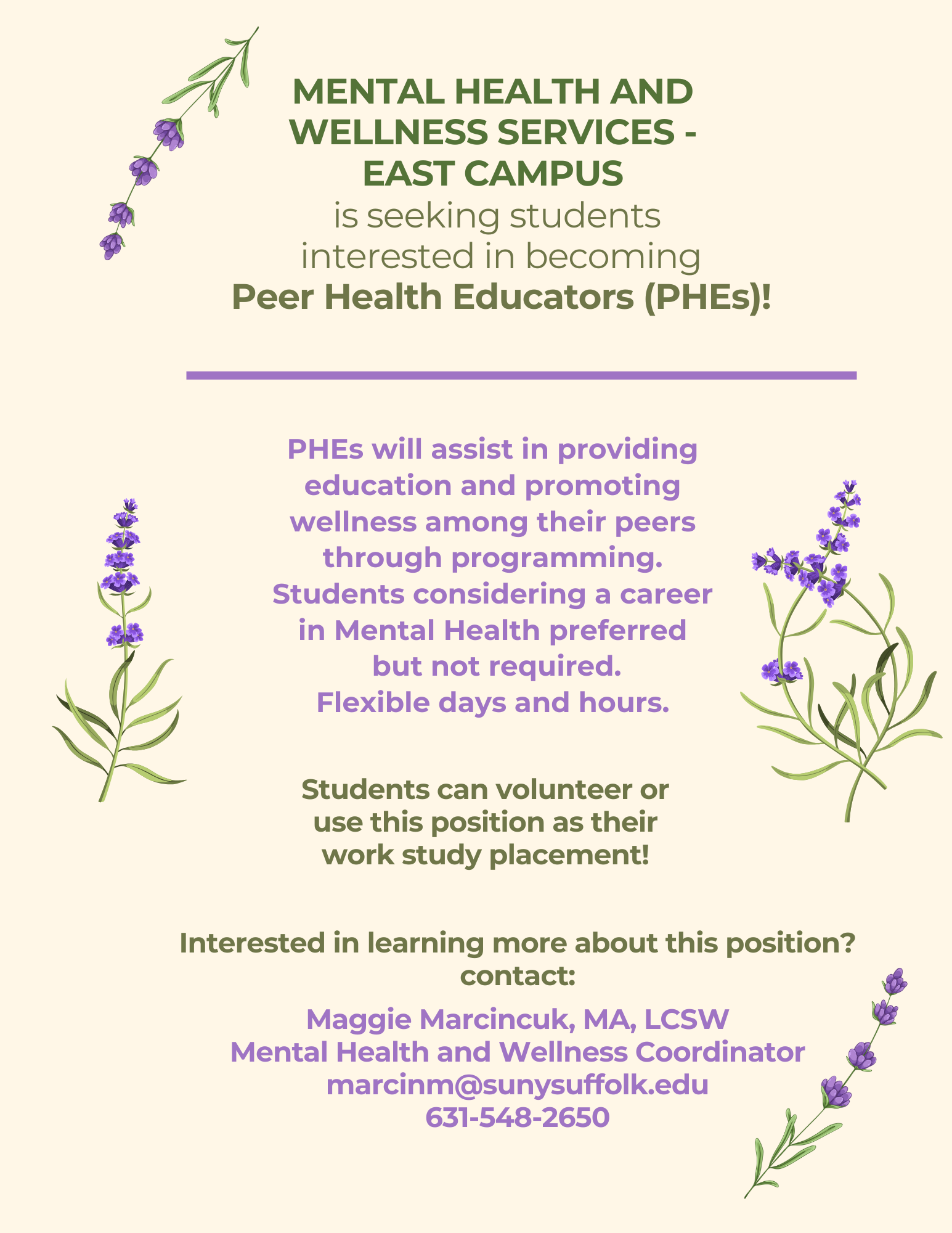 PHE Flyer