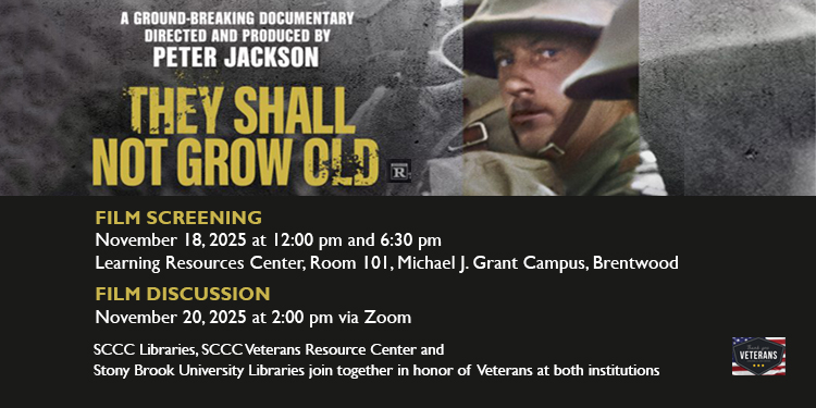 They Shall Not Grow Old - Veteran's Day Film sceening. width=