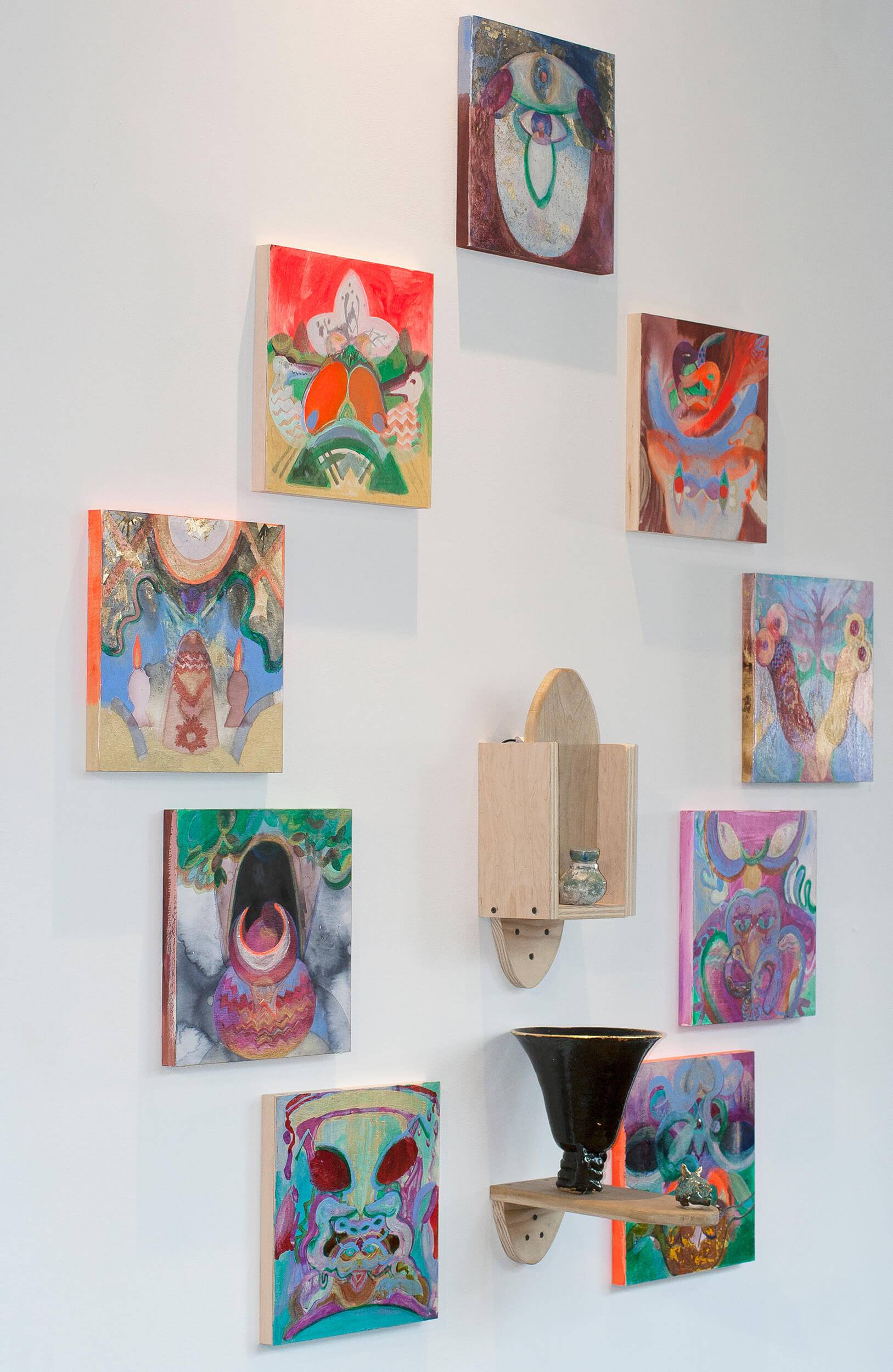 Elizabeth Insogna Art - "Image Circle + Projection in Vessel"