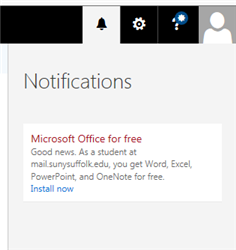 Office 365 Notice