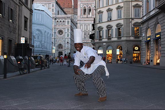 Chef in Florence, Italy, an Suffolk County Community College Study Abroad Destination